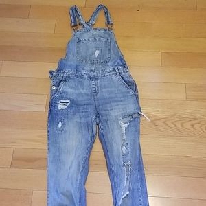 Denim Overalls